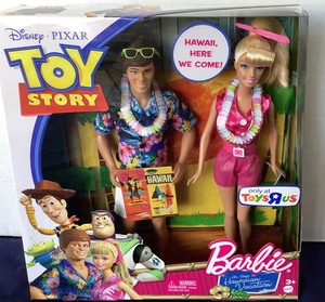 lot 202 image: Toy Story Barbie Hawaiian Vacation