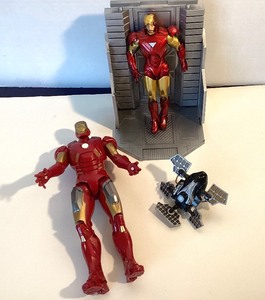 lot 226 image: Pair of Ironman Action Figures