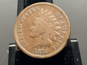 lot 45 image: 1876 Indian Head Penny in G Condition