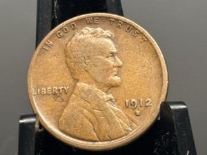 lot 49 image: 1912-S Lincoln Cent in VG Condition