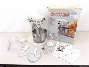 Like New KitchenAid Classic Mixer and Accessories in Original Box w/Paperwork