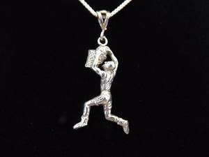 lot 60 image: .925 Sterling Silver Pendant Necklace
