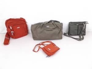 lot 99 image: Lot of 4 EXCELLENT CONDITION Baggallini Purses