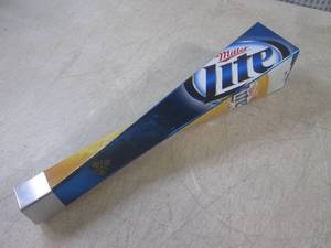 lot 4 image: (FS) Miller Lite Beer Tap Handle 11...