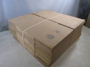 lot 85 image: (A-2) Bundle of 25 Uline 10x10x8 Bo...