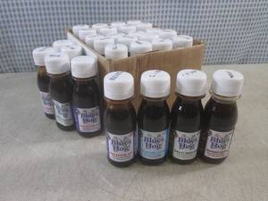 lot 95 image: (B-3) 29 Mini 3.5oz Bottles of Blue...
