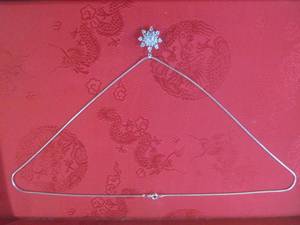 lot 117 image: (CNTR) 925 Silver Necklace with Mul...