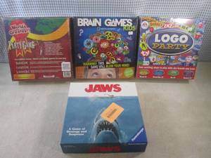 lot 129 image: (A-2) 4 Box Games - 3 Top are NewS...