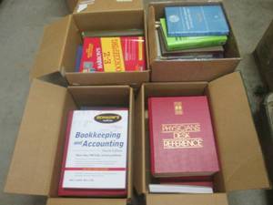 lot 158 image: (F-1) 4 Boxes of Assorted Books...