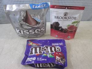 lot 195 image: (B-2) 3 Bags of Candy Past Date...