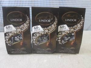 lot 196 image: (B-2) 3 Bags of Lindt Lindor Extra ...