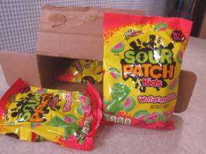 lot 205 image: (EC2) 12 Bags of Watermelon Sour Pa...