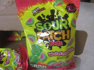 lot 206 image: (EC2) 12 Bags of Watermelon Sour Pa...