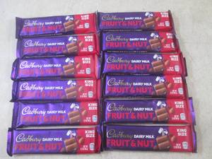 lot 223 image: (B-1) 12 King Size Cadbury Dairy Mi...