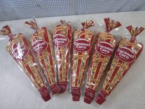 lot 229 image: (B-1) 6 Bags of Caramel Corn Popcor...