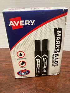 lot 132 image: Marks-A-Lot Permanent Markers