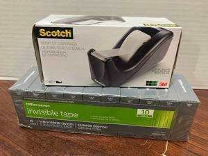 lot 111 image: Invisible Tape and Dispenser