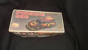lot 125 image: Vintage Porsche 935 Battery-Operated Toy Car with Box
