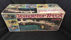 lot 138 image: Vintage 1960s Eldon Battery Operated Computer Truck with Original Box