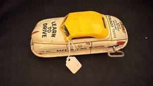 lot 152 image: Vintage Dual Control Driver Training Toy Car