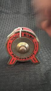 lot 227 image: Vintage Vault Bank Mechanical Prosperity Coin Bank