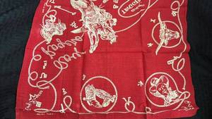lot 288 image: Vintage Roy Rogers and Trigger Red Bandana