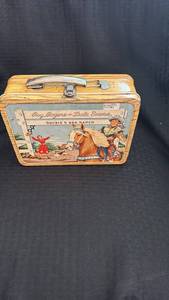 lot 298 image: Vintage Roy Rogers and Dale Evans Metal Lunchbox - Double R Bar Ranch