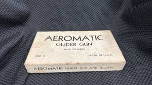 lot 333 image: Vintage Aeromatic Glider Gun with Wooden Gliders