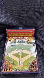 lot 355 image: Vintage Baseball Game Board with Mechanical Scoreboard