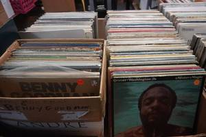lot 8 image: 8 Boxes of Various LP Records From a Variety of Artists