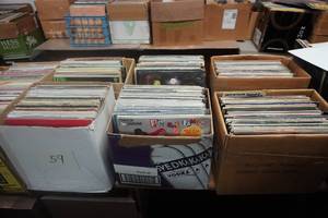 lot 11 image: 6 Boxes of Various LP Records By Various Artists