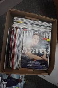lot 35 image: Large Collection of Vintage Vanity Fair Magazines