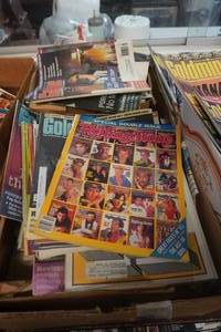 lot 34 image: Large Collection of Vintage Rolling Stone and Gold Mine Magazines