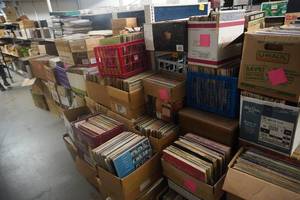 lot 47 image: 30 Boxes of Vintage LP Records From Various Artists