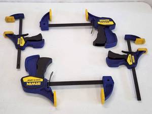 lot 266 image: (4) Quik Grip Clamps