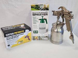 lot 100 image: Assorted Autobody Sprayers