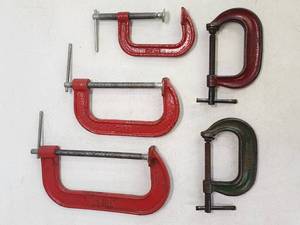 lot 280 image: (5) Welding C-Clamps