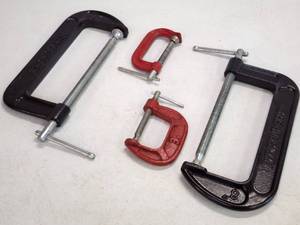 lot 275 image: (4) Welding C-Clamps