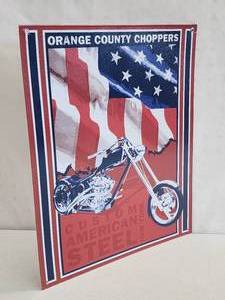 lot 66 image: Orange County Choppers Tin Sign