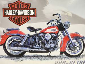 lot 64 image: Harley Davidson Pressed Tin Sign