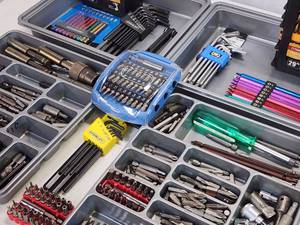 lot 187 image: Large Assortment of Drill Accessories