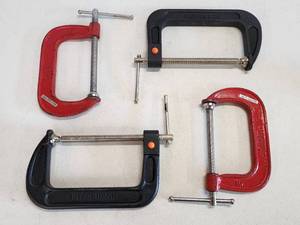 lot 197 image: (4) C-Clamp