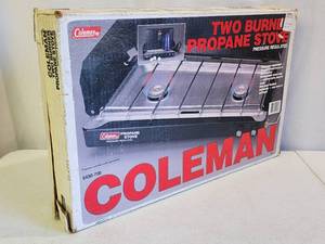 lot 309 image: Coleman 2 Burner Camping Stove