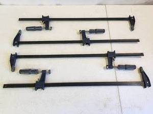 lot 382 image: (4) Woodworking Clamps