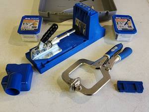lot 375 image: Kreg Pocket Hole Drill Kit