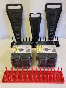 lot 372 image: (7) Assorted Tool Storage Organizers