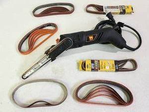lot 324 image: WEN Handheld Electric Belt Sander