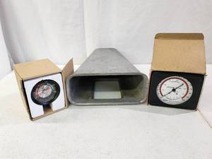 lot 294 image: Old School Hood Scoop with Test Gauges