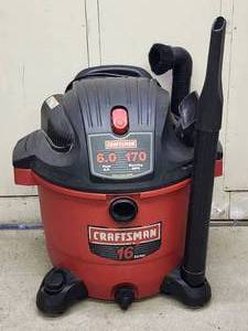 lot 394 image: Craftsman 16-Gal Shop Vac