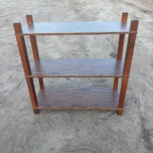 lot 37 image: Wooden Shelf